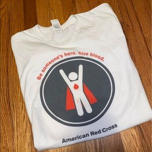 American Red Cross tee.